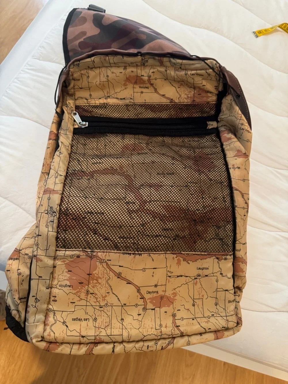 Harley Davidson NWOT camouflage Nylon backpack